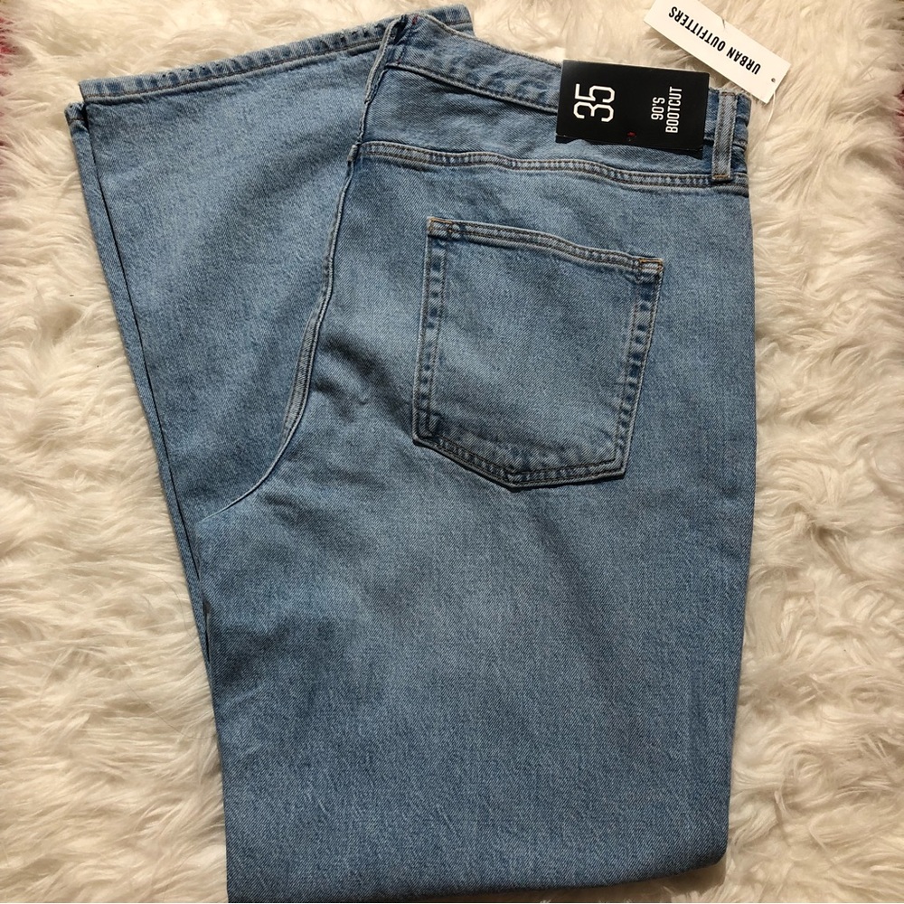 NEW BDG urban outfitters 90s bootcut jeans pants Waist 35 Blue spring summer